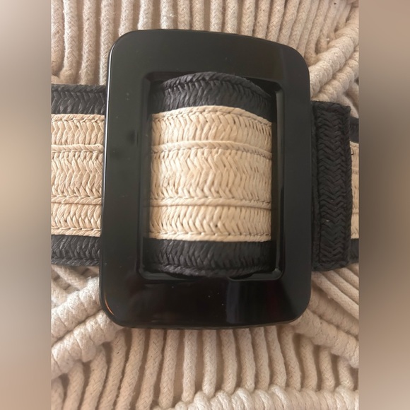 Wide straw belt - Picture 2 of 7